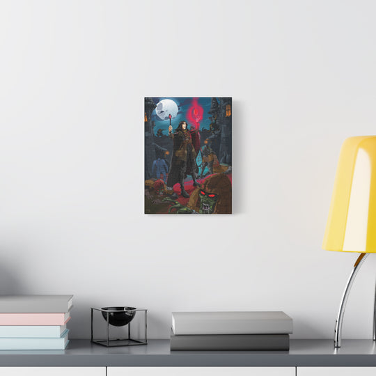 Zombies! - Matte Canvas Print