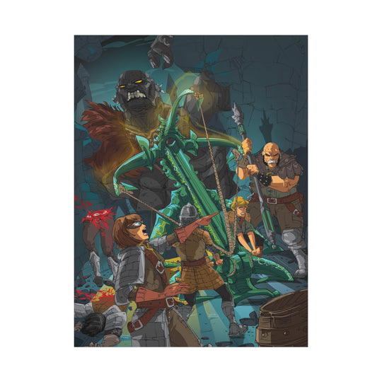 Stone Giant - Matte Canvas Print