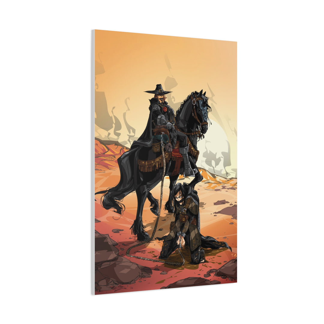 The Prisoner - Matte Canvas Print
