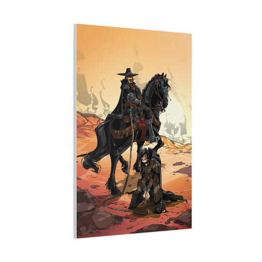 The Prisoner - Matte Canvas Print