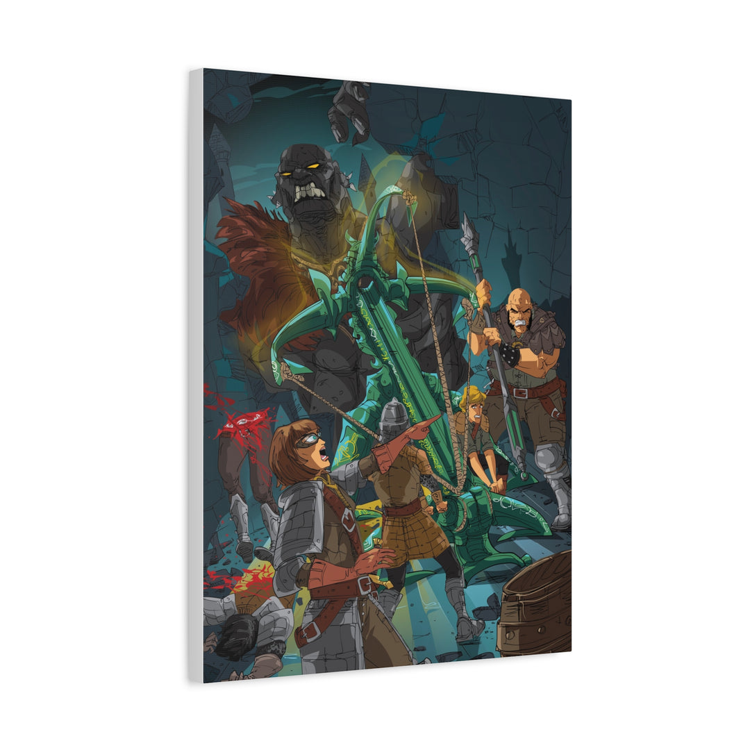 Stone Giant - Matte Canvas Print
