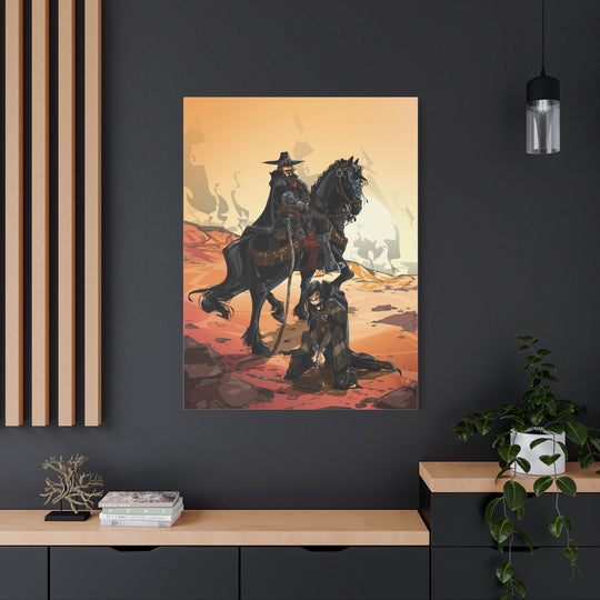 The Prisoner - Matte Canvas Print