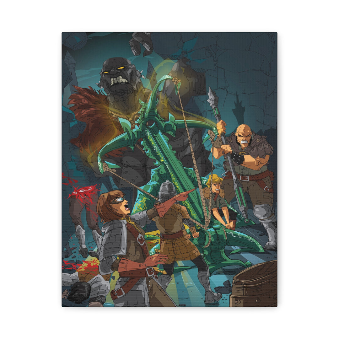 Stone Giant - Matte Canvas Print