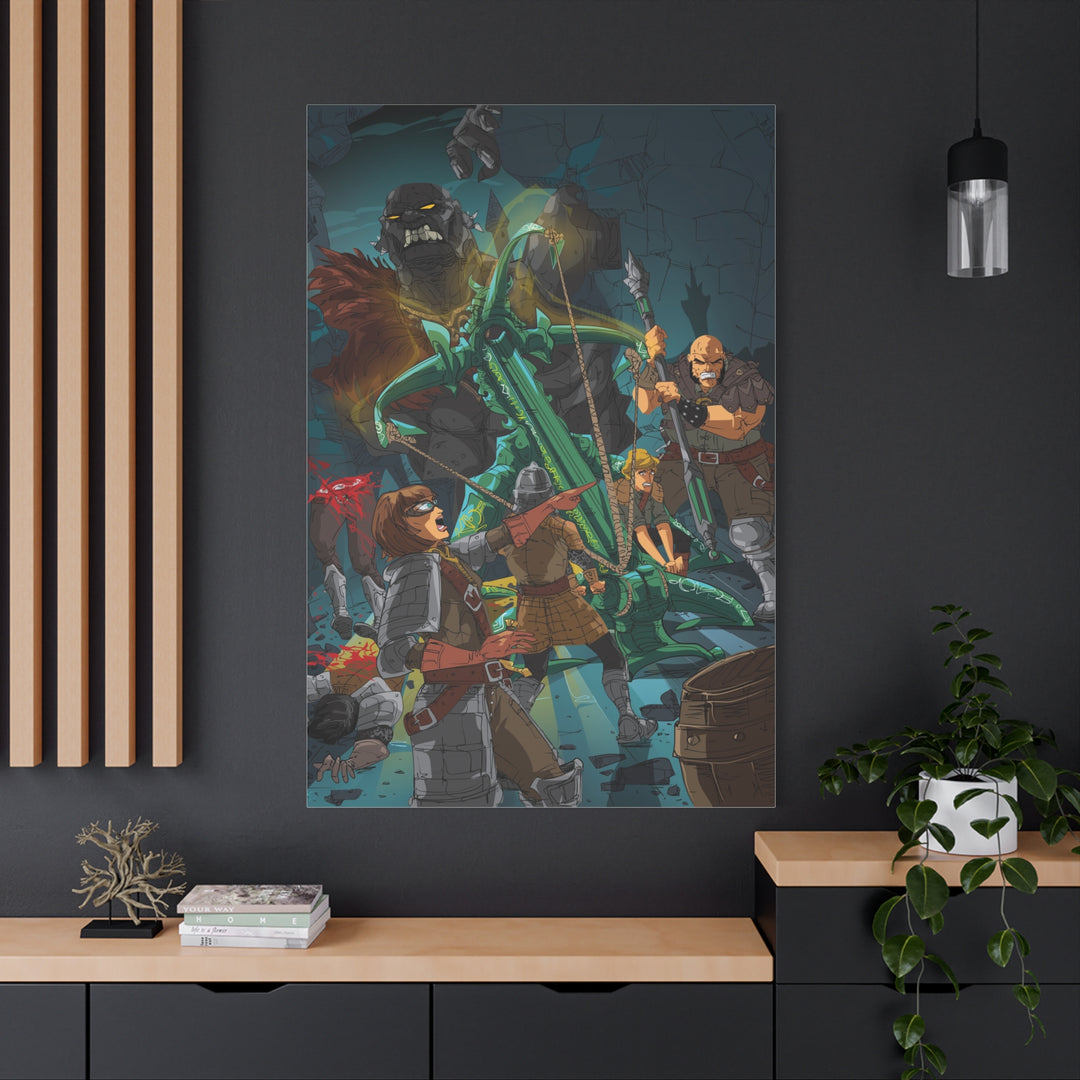 Stone Giant - Matte Canvas Print