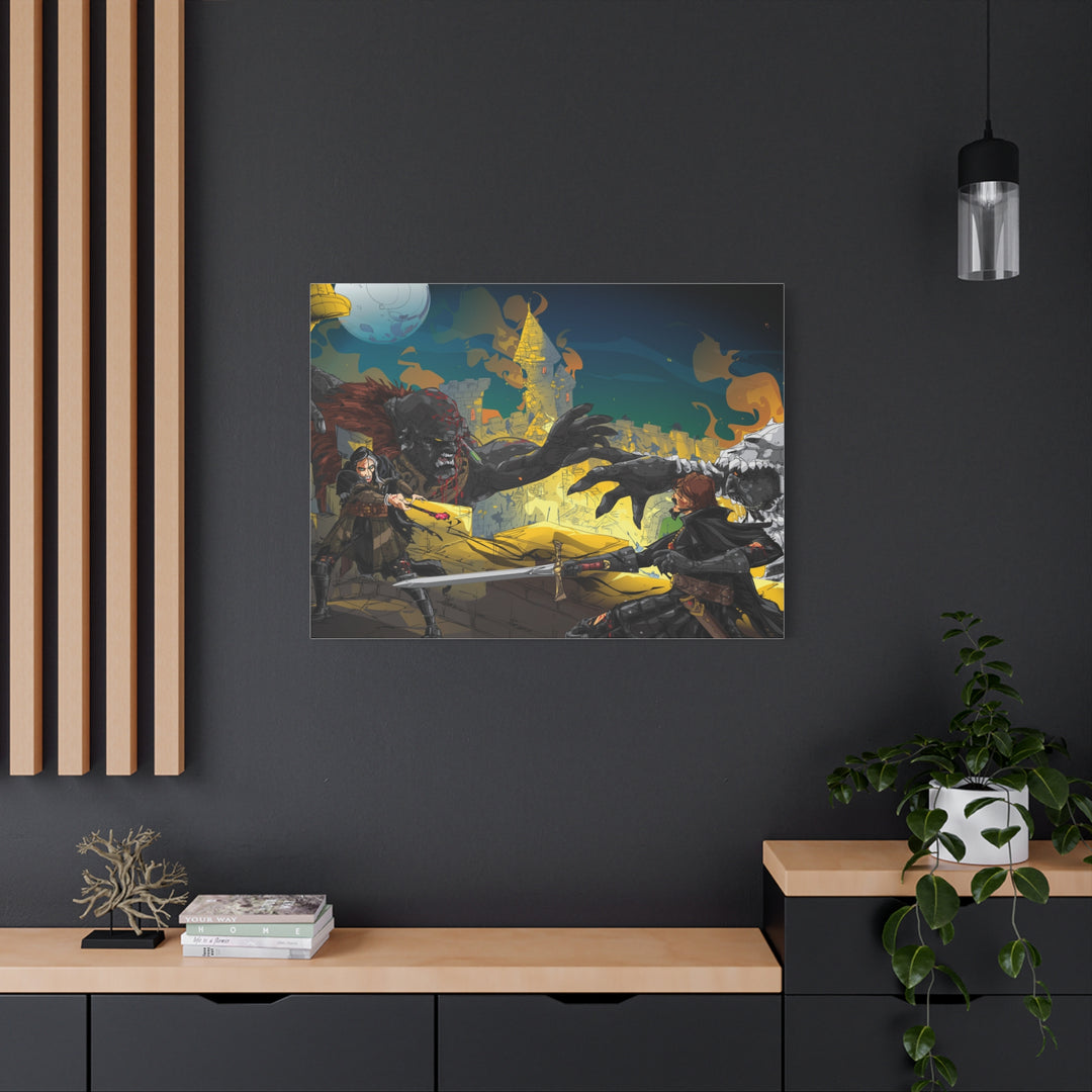 Final Fight - Matte Canvas Print