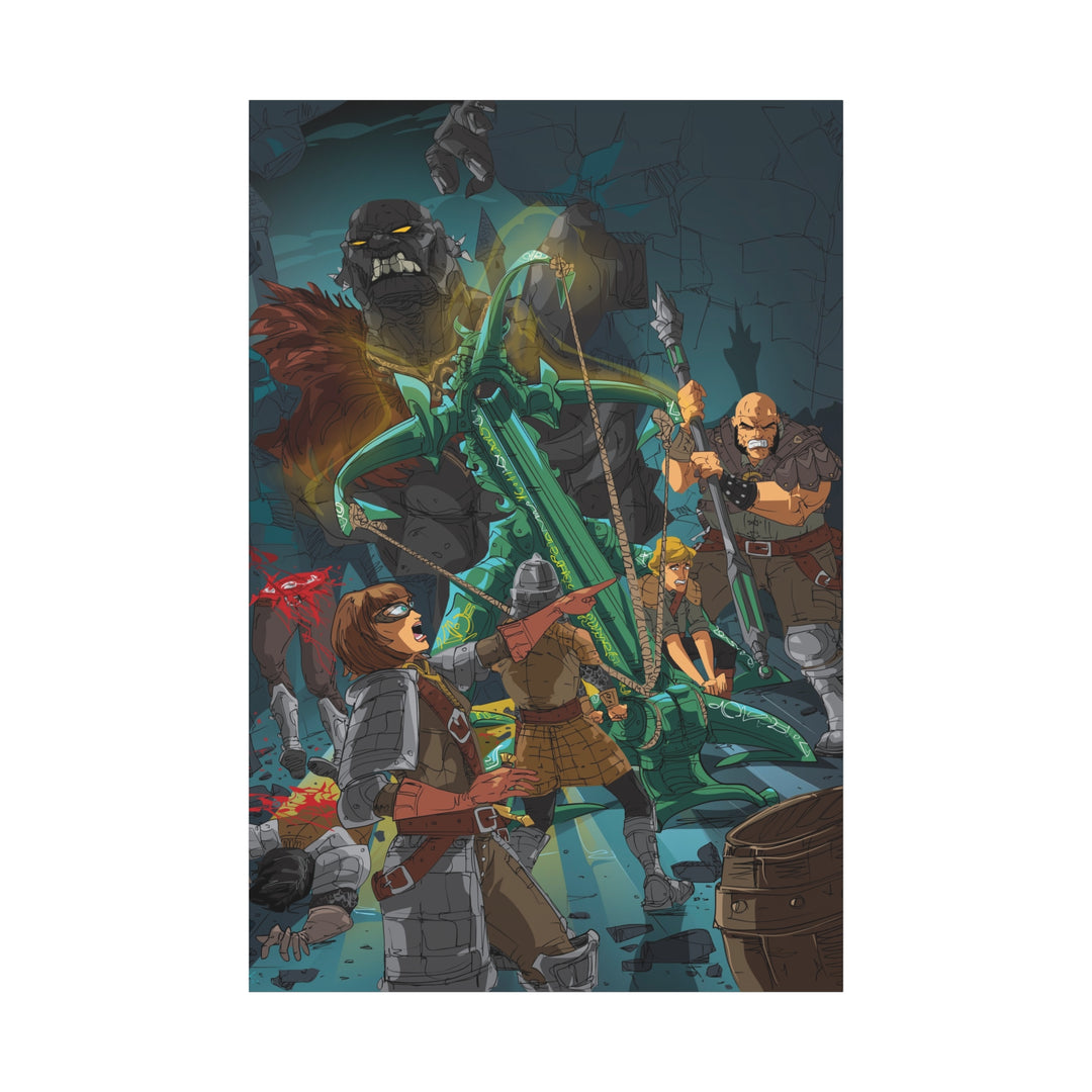 Stone Giant - Matte Canvas Print