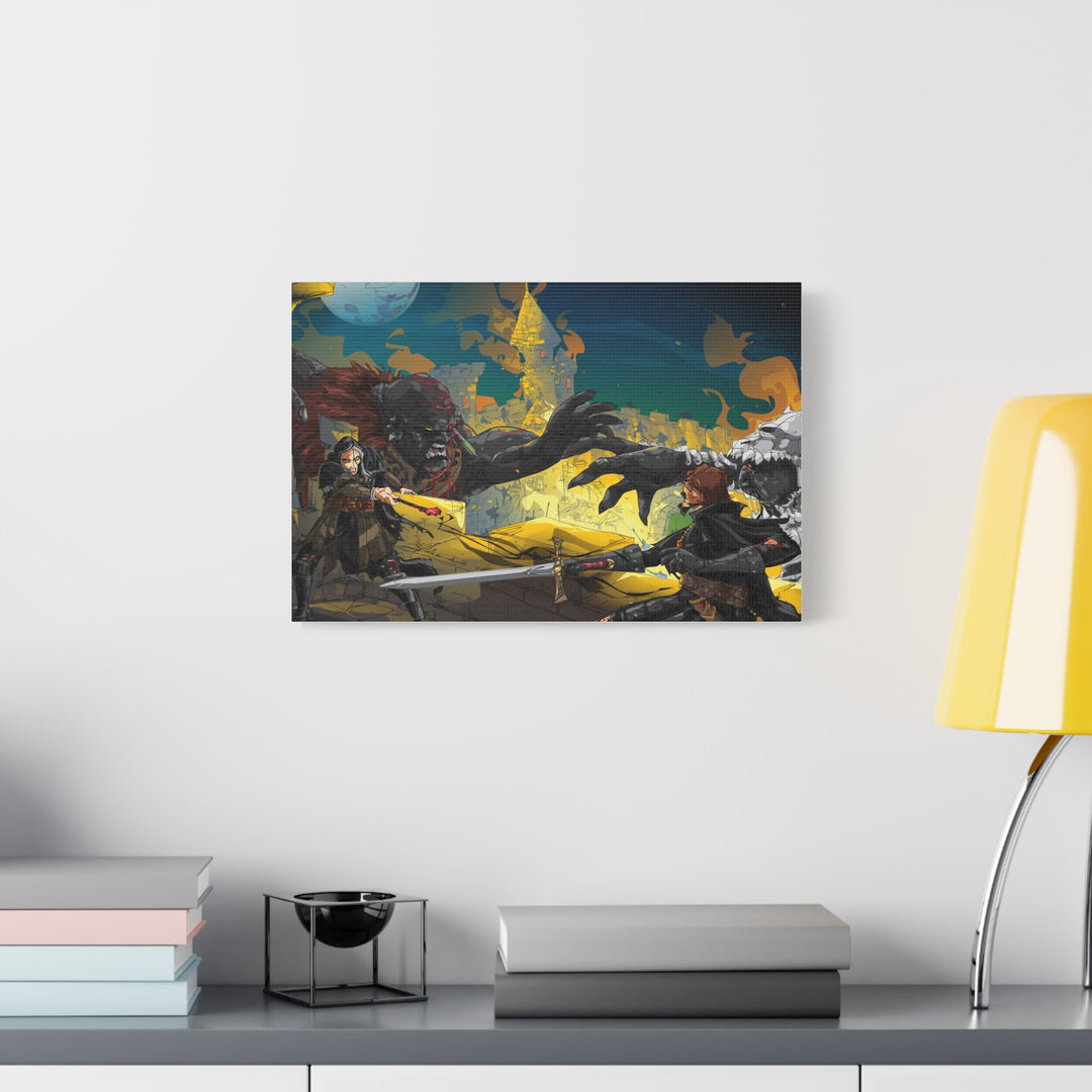 Final Fight - Matte Canvas Print