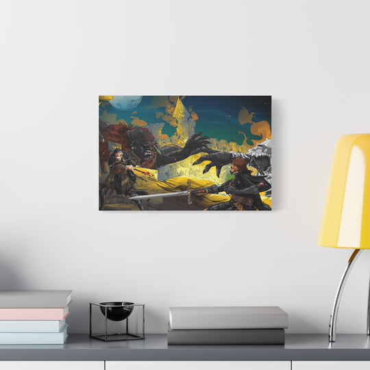 Final Fight - Matte Canvas Print