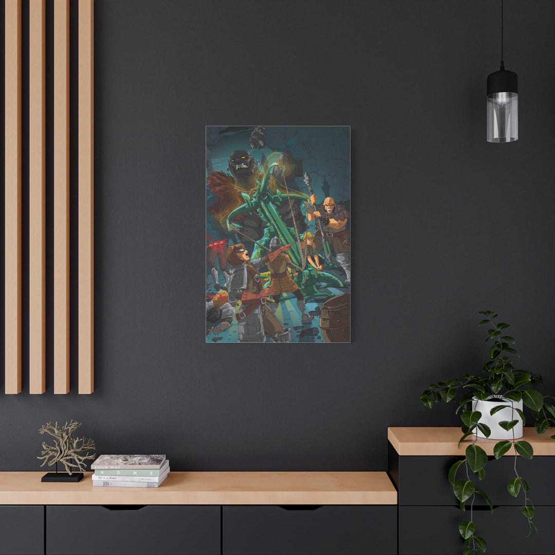 Stone Giant - Matte Canvas Print