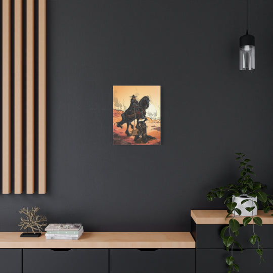 The Prisoner - Matte Canvas Print