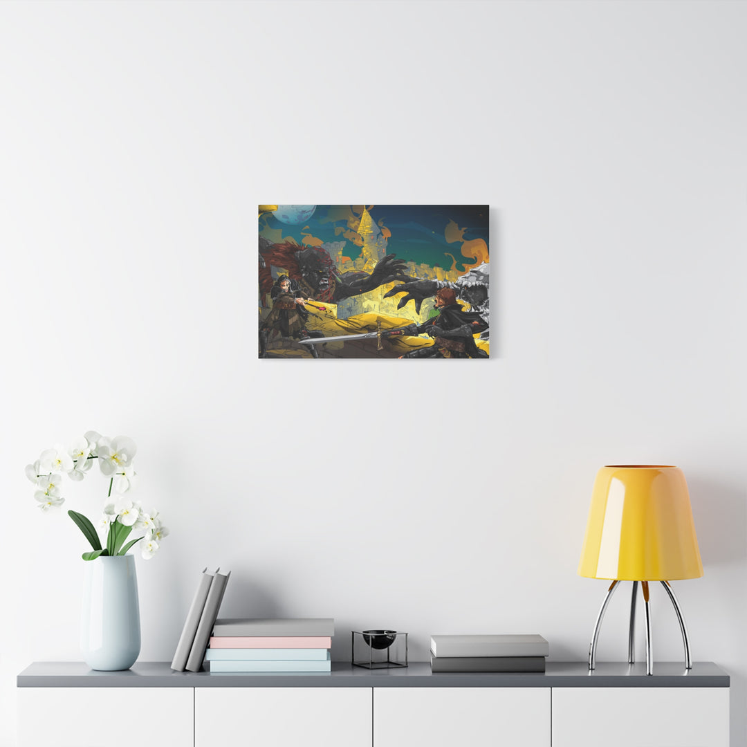 Final Fight - Matte Canvas Print