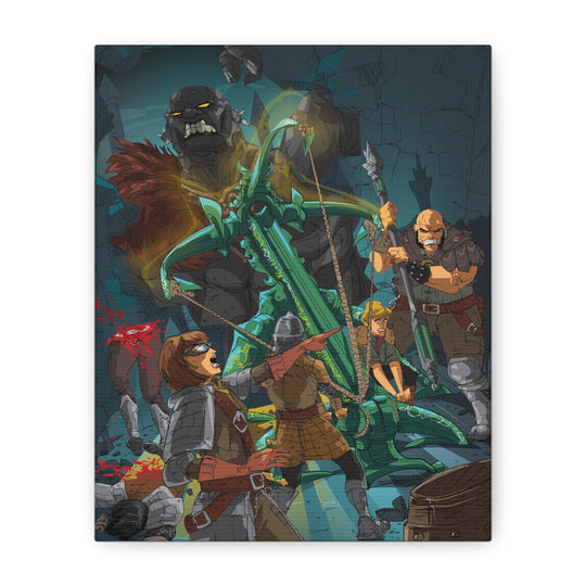 Stone Giant - Matte Canvas Print