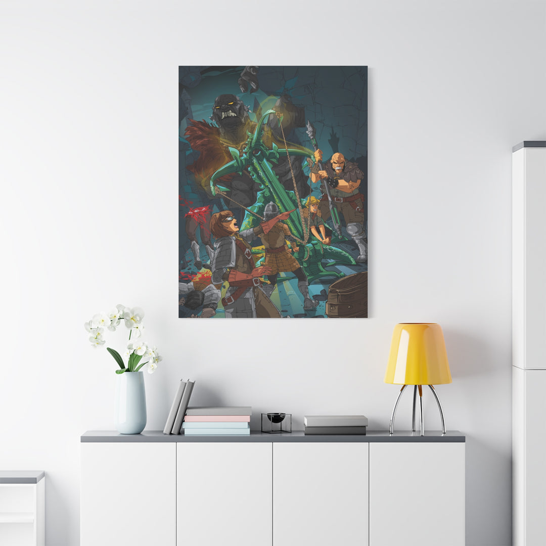 Stone Giant - Matte Canvas Print