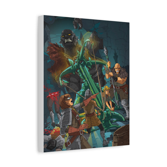 Stone Giant - Matte Canvas Print