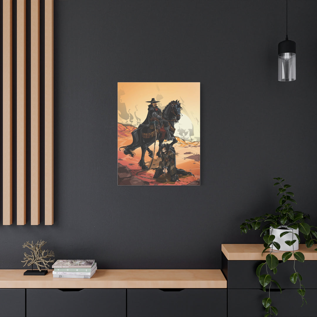 The Prisoner - Matte Canvas Print