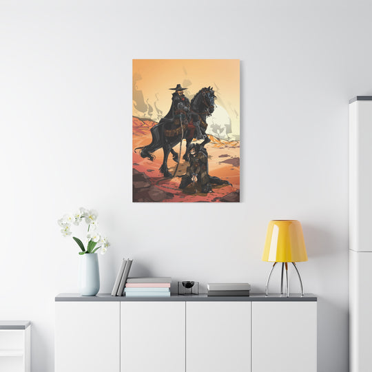 The Prisoner - Matte Canvas Print