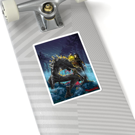Greedy as a Ghoul - Sticker