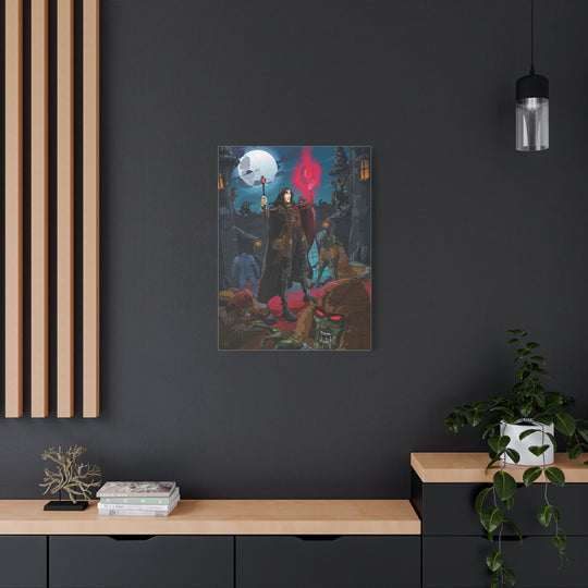 Zombies! - Matte Canvas Print