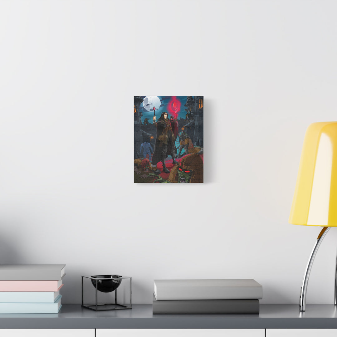 Zombies! - Matte Canvas Print