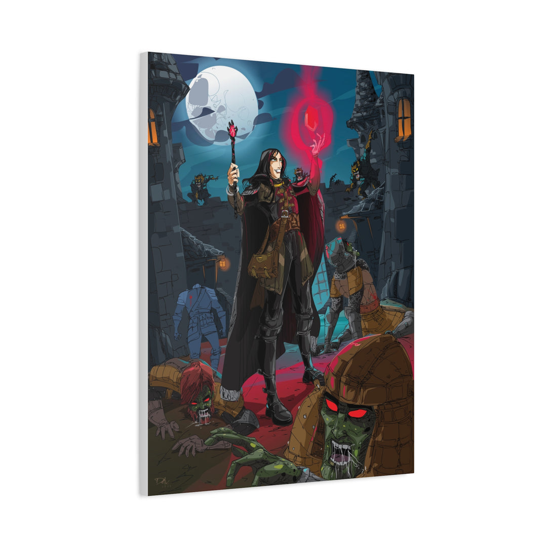 Zombies! - Matte Canvas Print