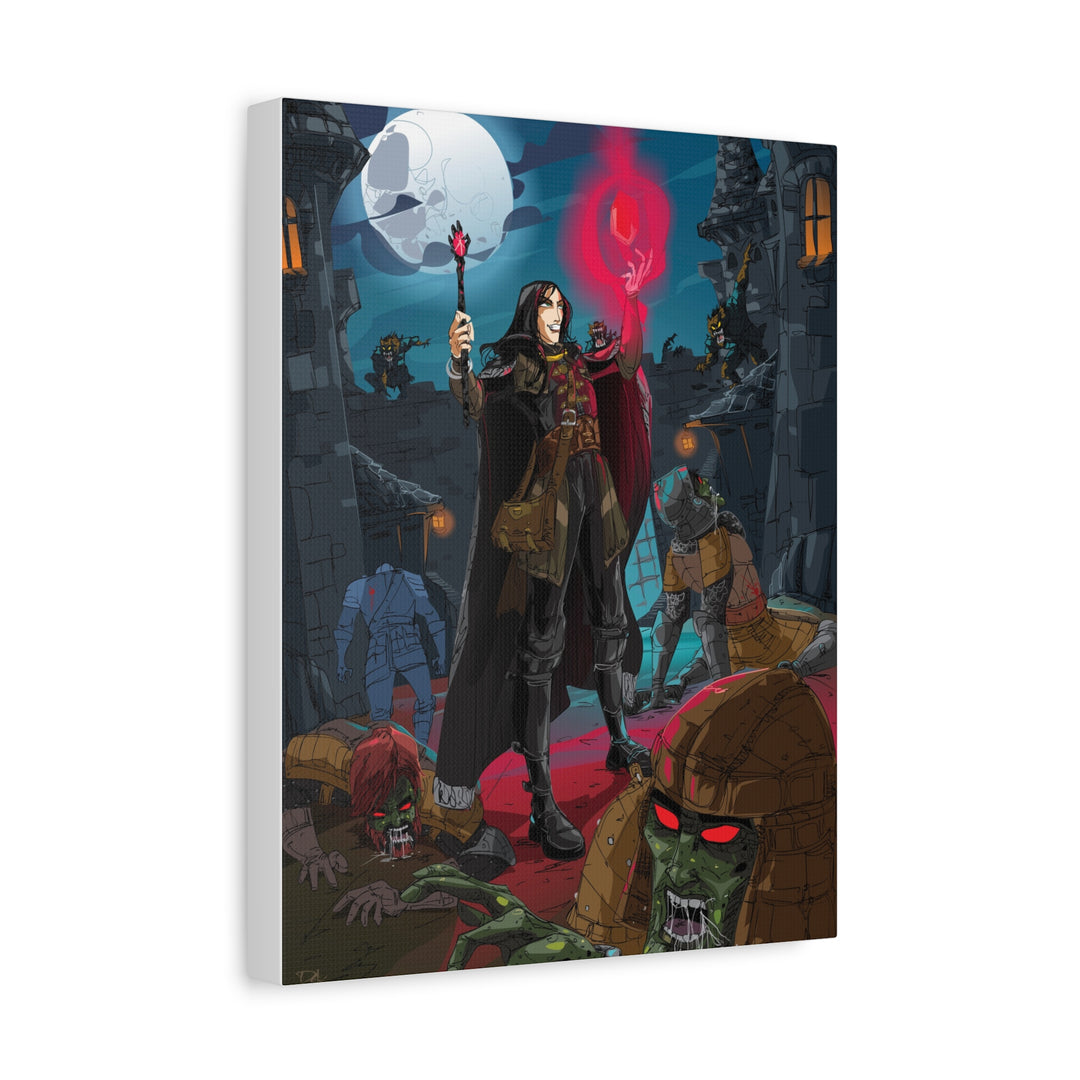 Zombies! - Matte Canvas Print