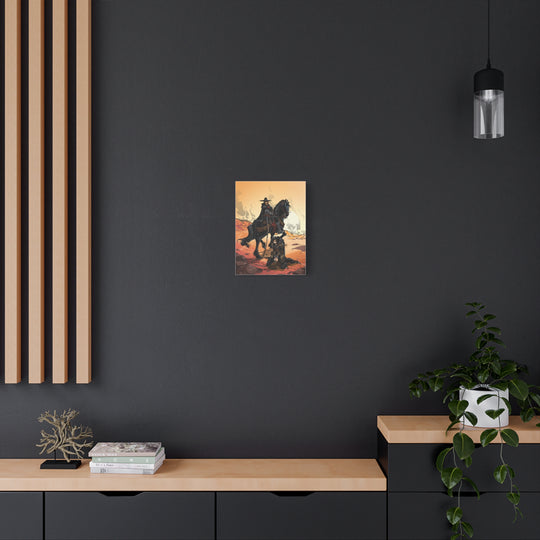 The Prisoner - Matte Canvas Print