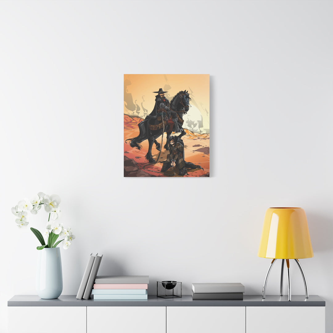 The Prisoner - Matte Canvas Print