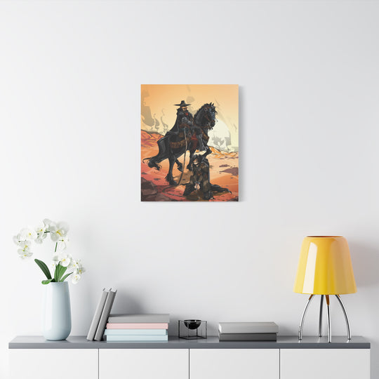 The Prisoner - Matte Canvas Print