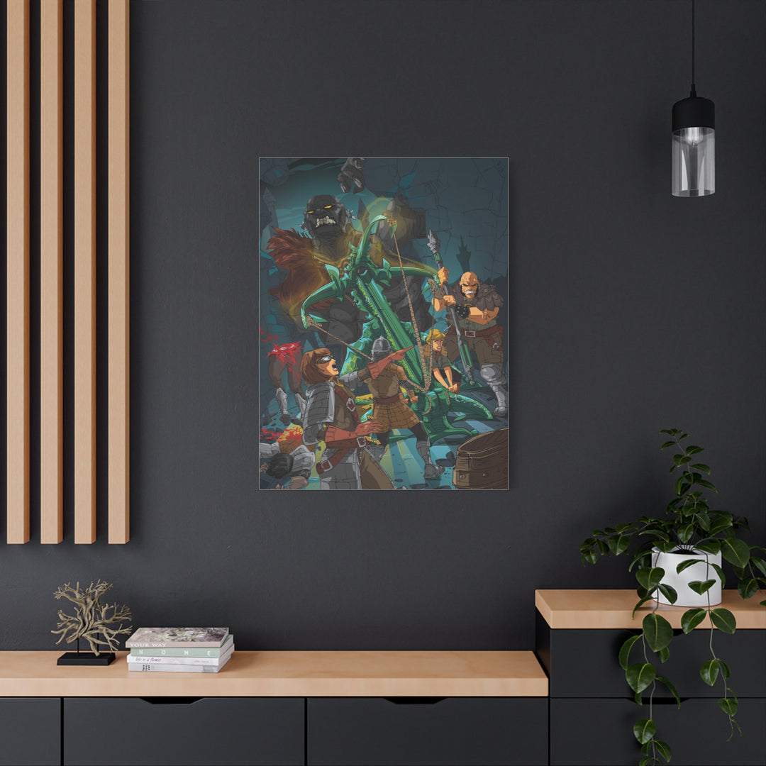Stone Giant - Matte Canvas Print