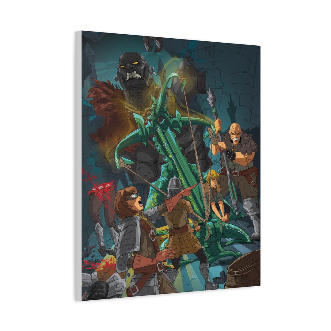 Stone Giant - Matte Canvas Print