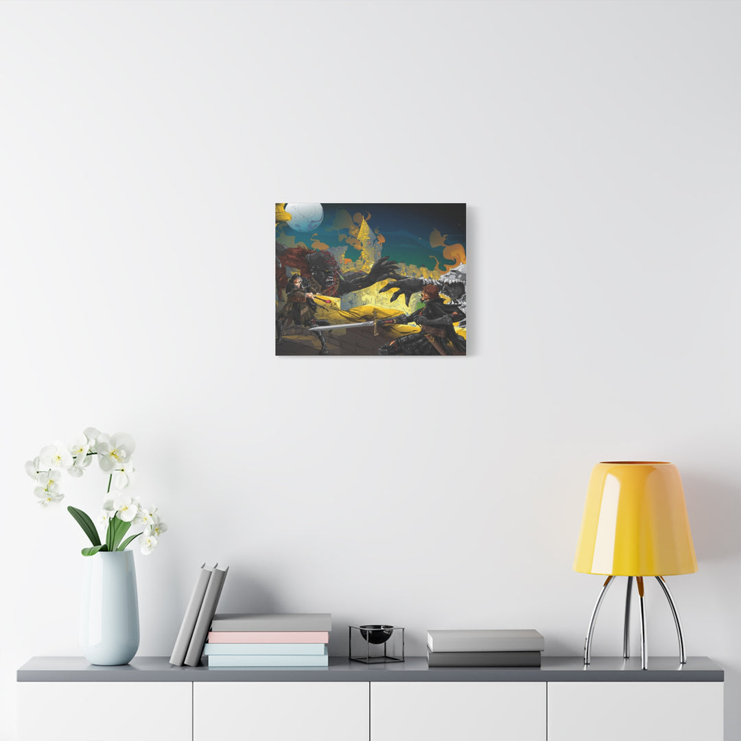 Final Fight - Matte Canvas Print