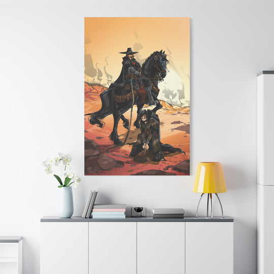 The Prisoner - Matte Canvas Print