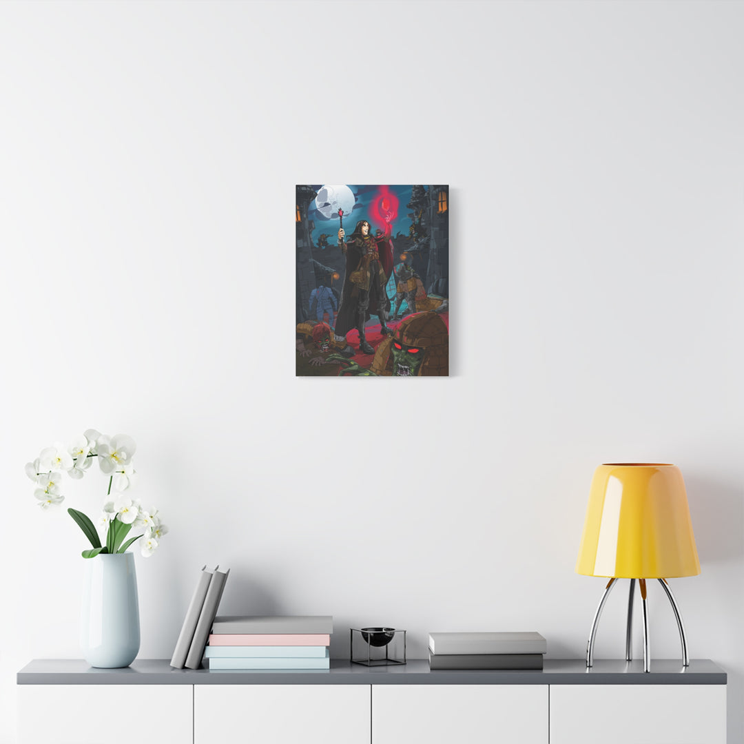 Zombies! - Matte Canvas Print