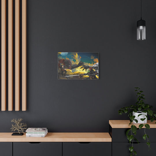 Final Fight - Matte Canvas Print