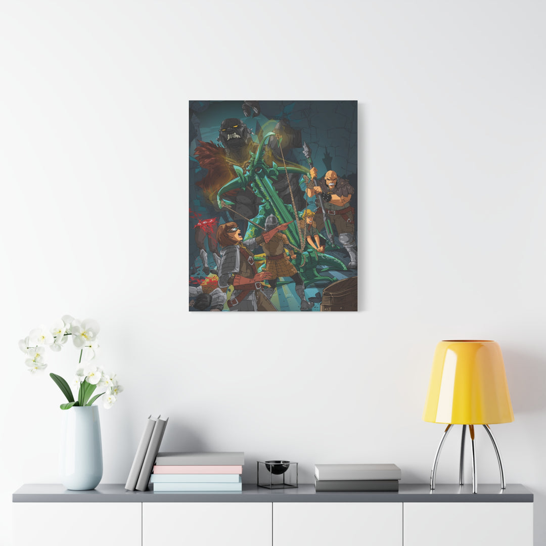 Stone Giant - Matte Canvas Print