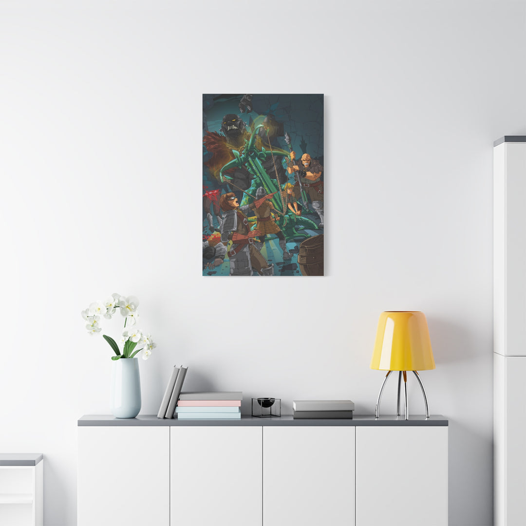 Stone Giant - Matte Canvas Print