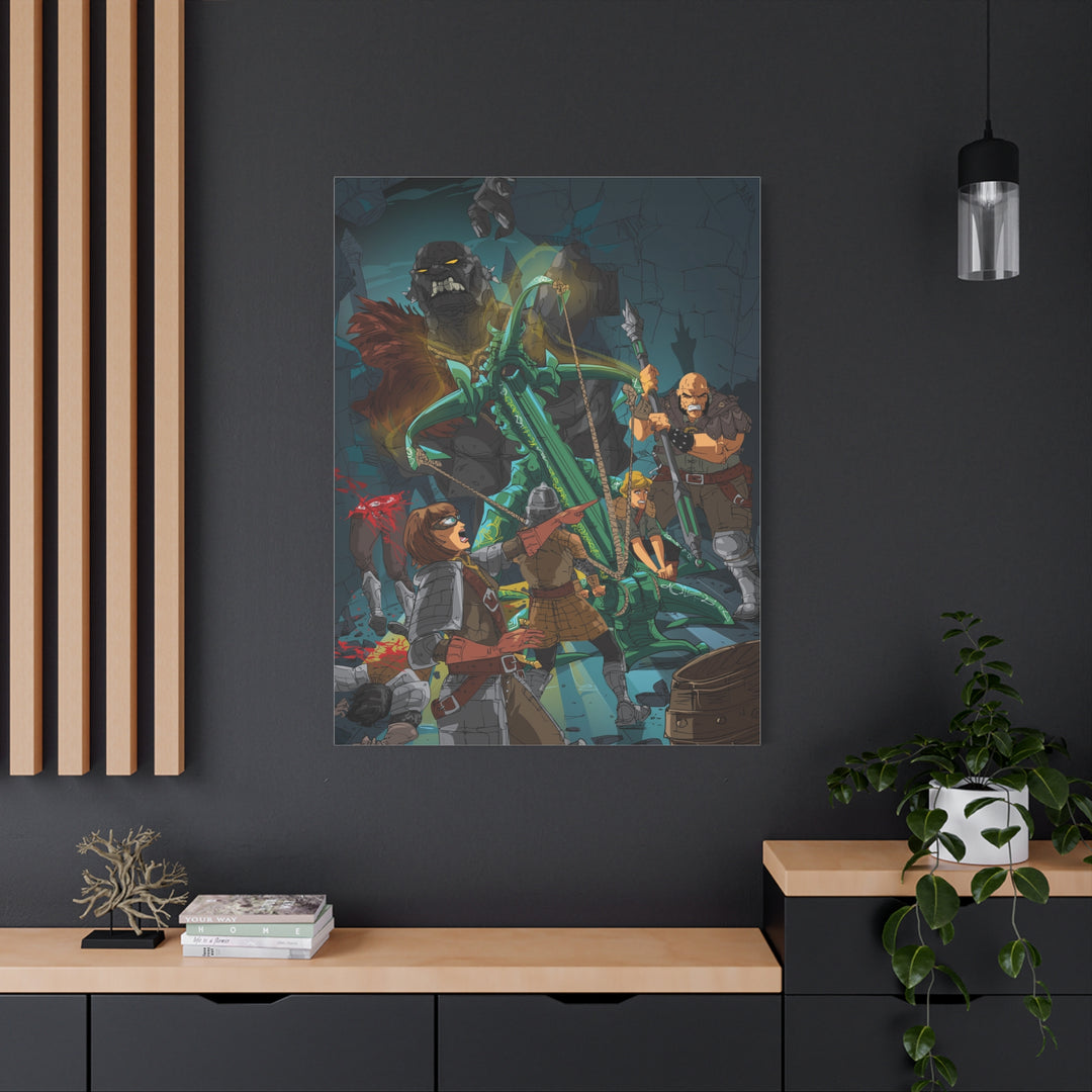 Stone Giant - Matte Canvas Print
