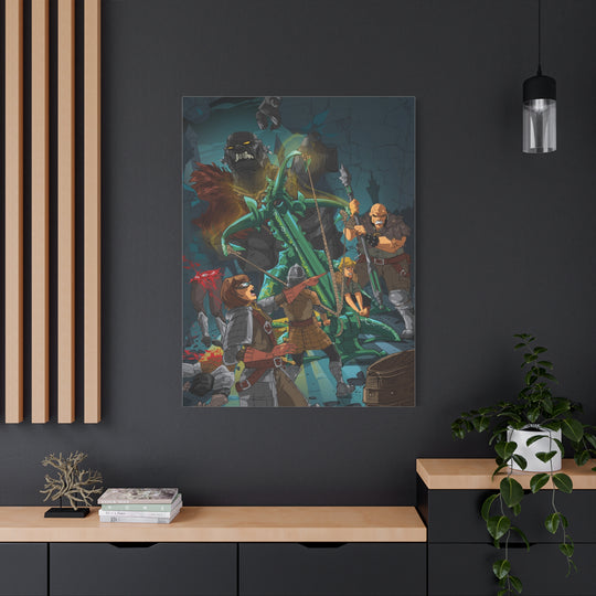 Stone Giant - Matte Canvas Print