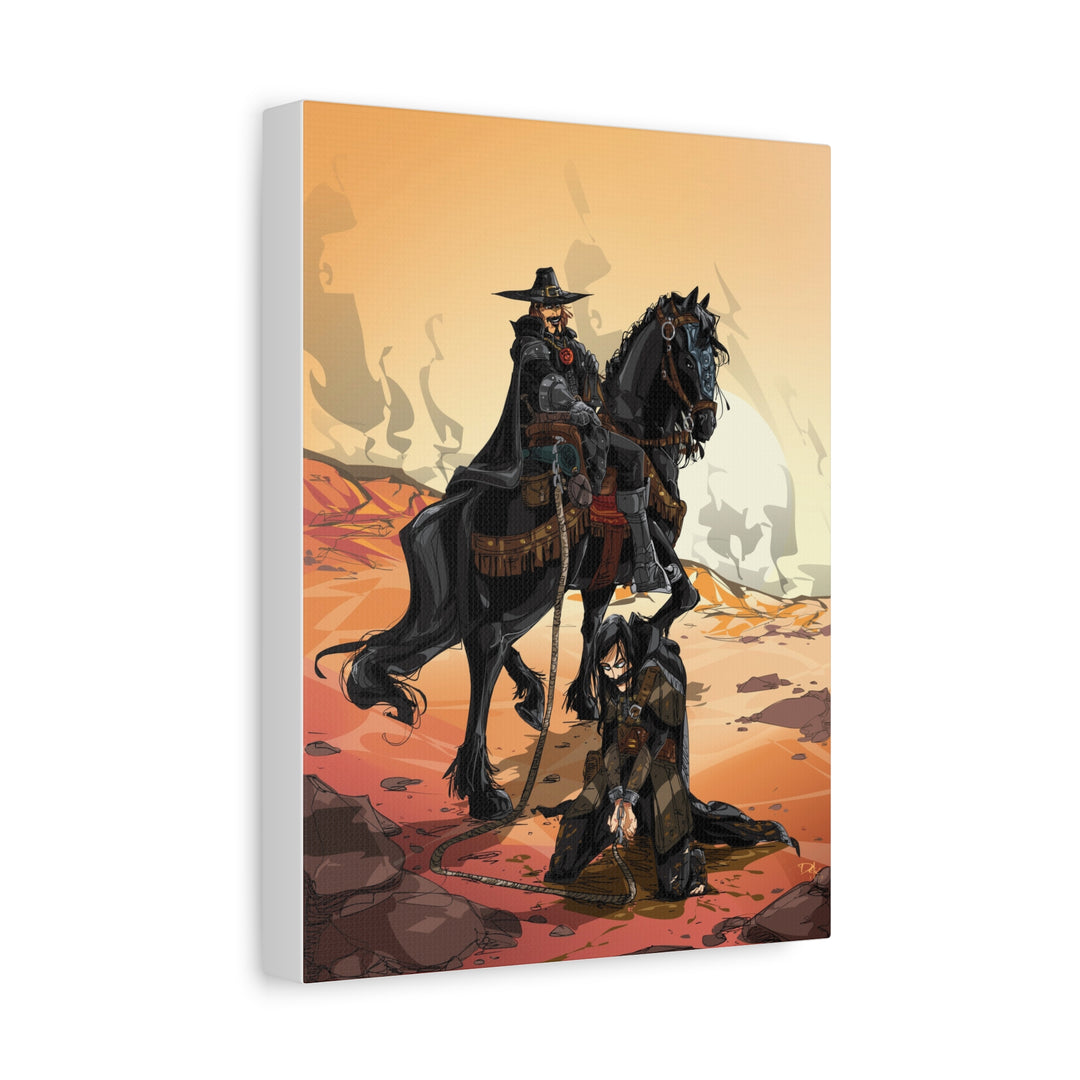 The Prisoner - Matte Canvas Print