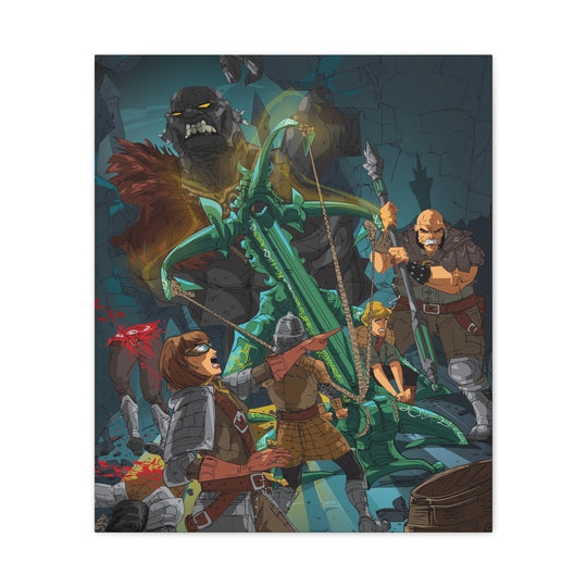 Stone Giant - Matte Canvas Print