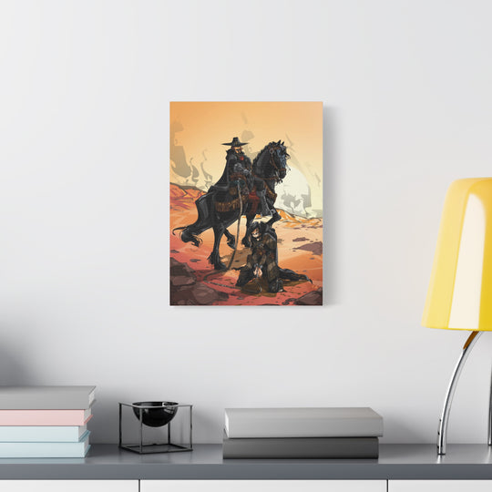 The Prisoner - Matte Canvas Print