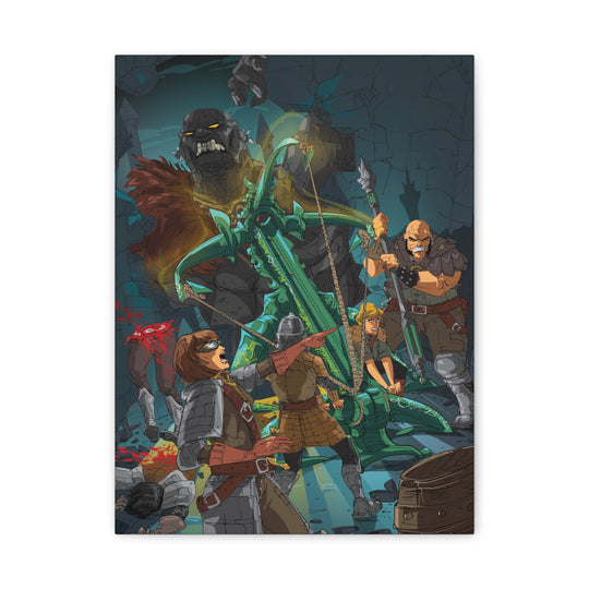 Stone Giant - Matte Canvas Print