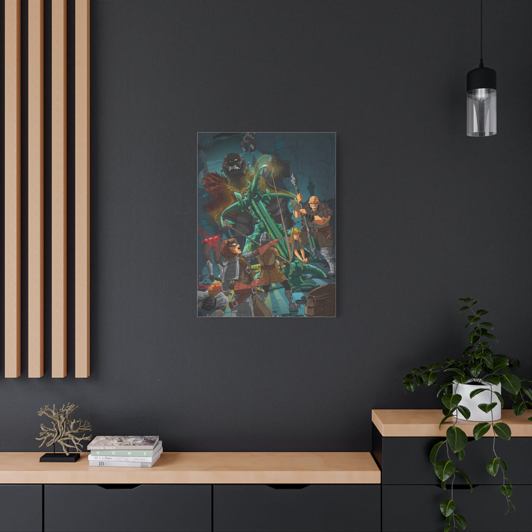 Stone Giant - Matte Canvas Print