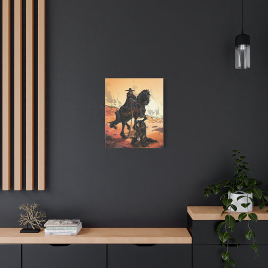 The Prisoner - Matte Canvas Print