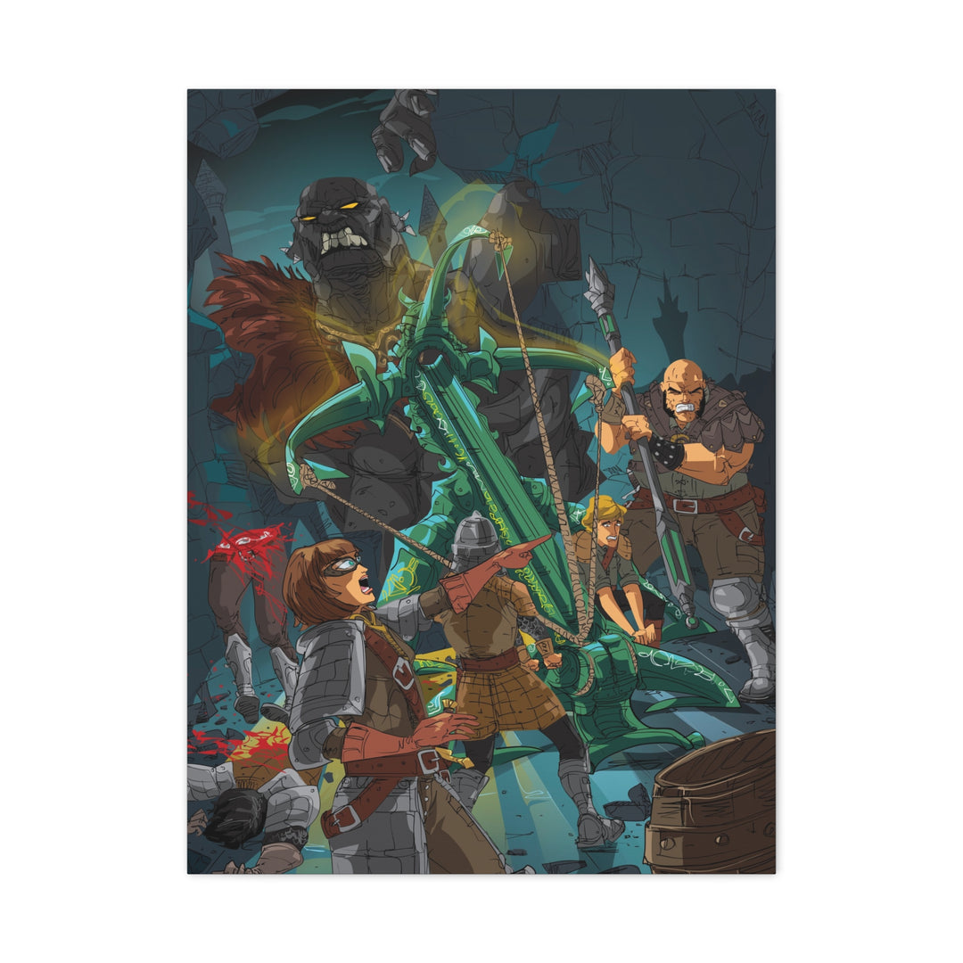 Stone Giant - Matte Canvas Print
