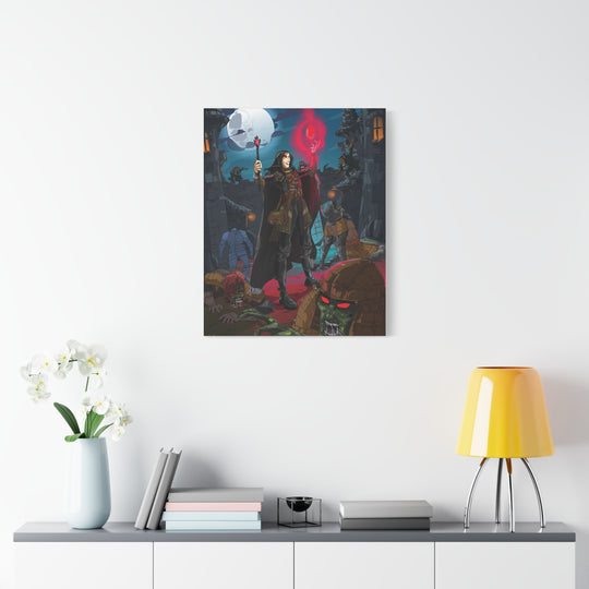 Zombies! - Matte Canvas Print