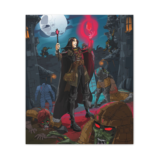 Zombies! - Matte Canvas Print