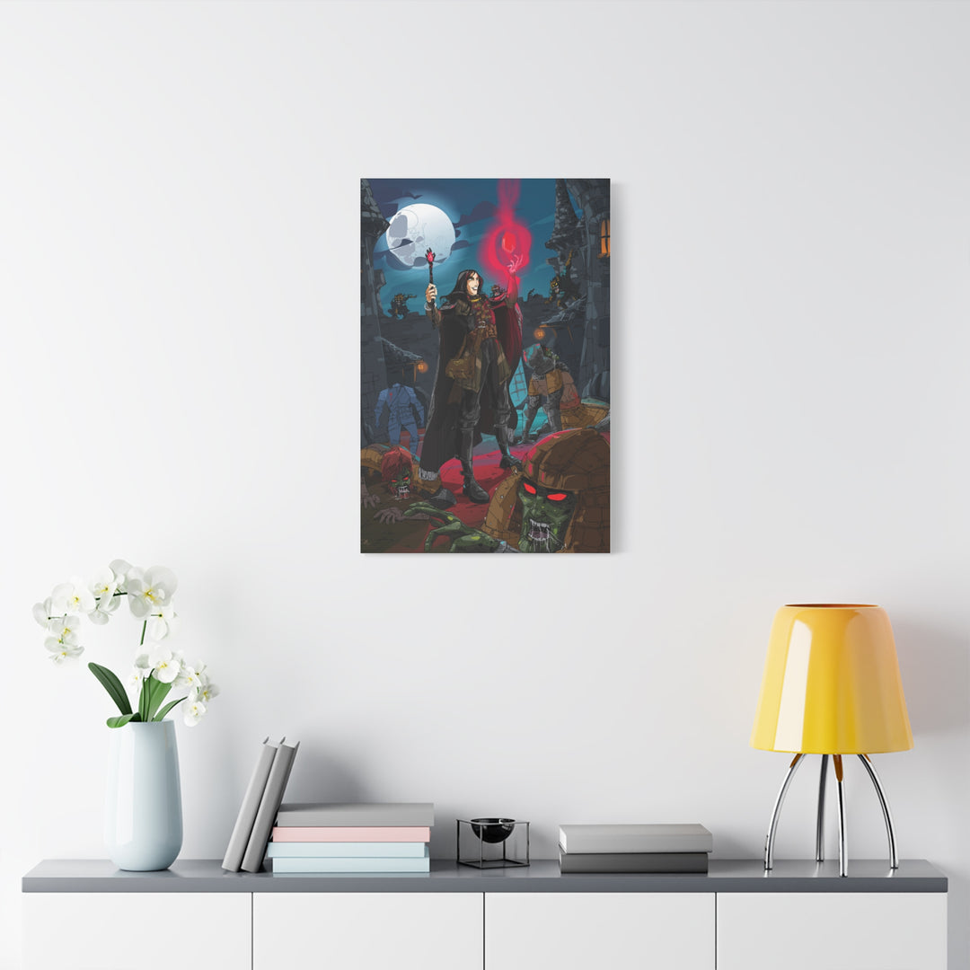 Zombies! - Matte Canvas Print