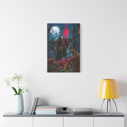 Zombies! - Matte Canvas Print