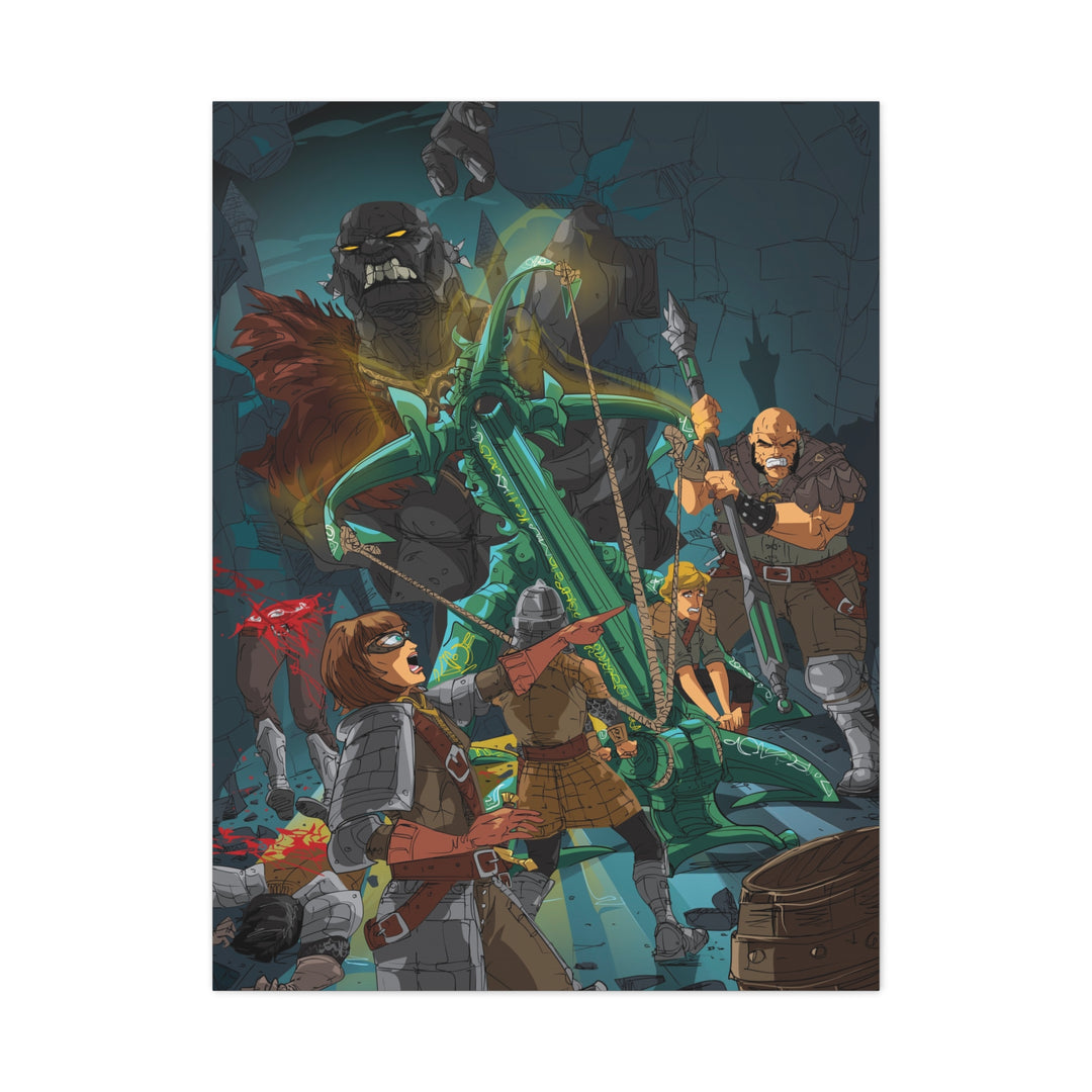 Stone Giant - Matte Canvas Print